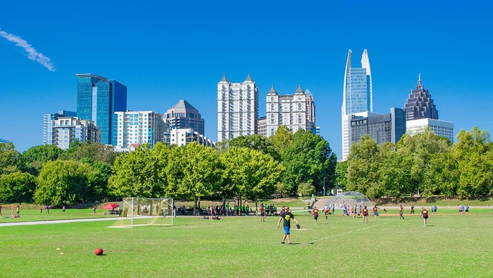 Marvelous Midtown Manor In Piedmont Park Apartment Atlanta Exterior foto
